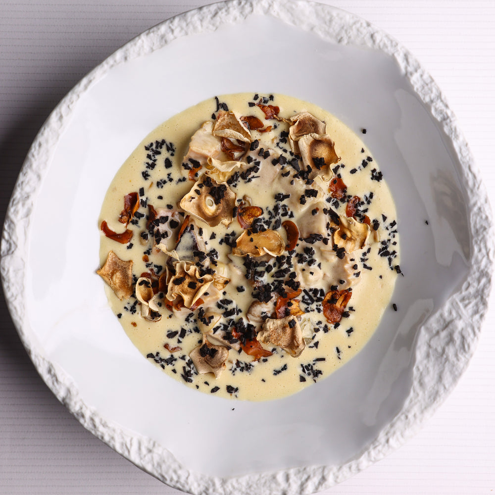 Veal blanquette with Melanosporum black truffle