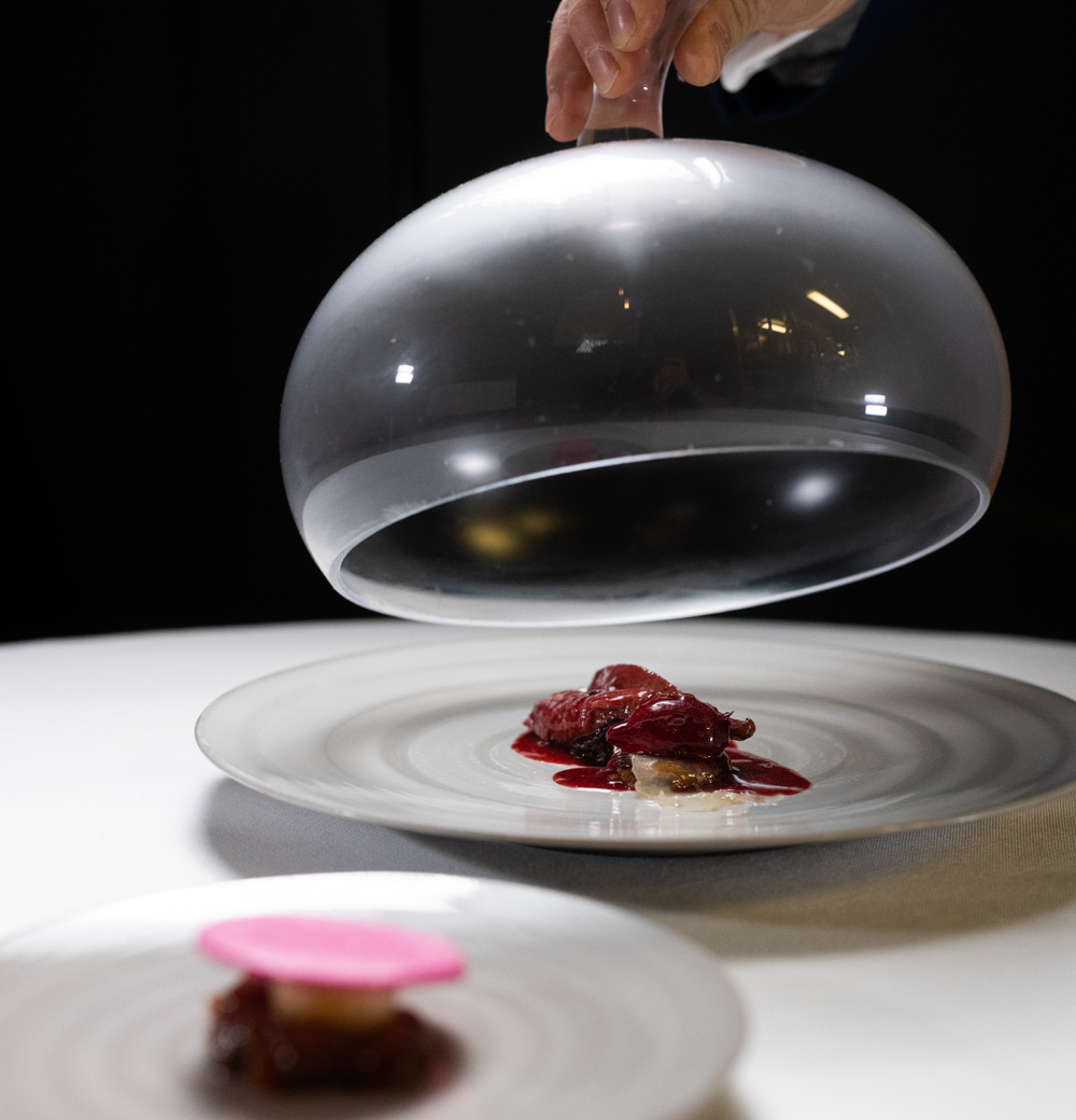 Duo card gift | Tasting menu Pierre Gagnaire-champagne-wine pairing and signed recipes book
